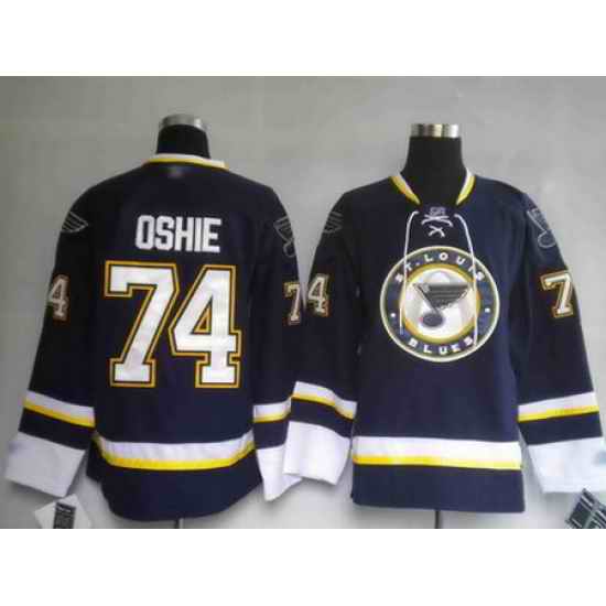St. Louis Blues #74 OSHIE Third Jersey->st.louis blues->NHL Jersey