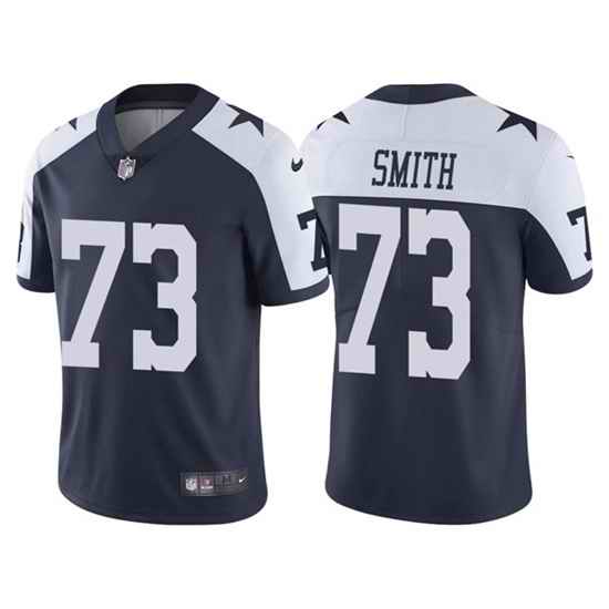 Men Dallas Cowboys #73 Tyler Smith Navy Thanksgiving Vapor Limited Stitched Jersey->dallas cowboys->NFL Jersey