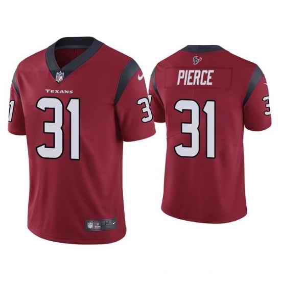 Men Houston Texans #31 Dameon Pierce Red Vapor Untouchable Limited Stitched Jersey->kansas city chiefs->NFL Jersey