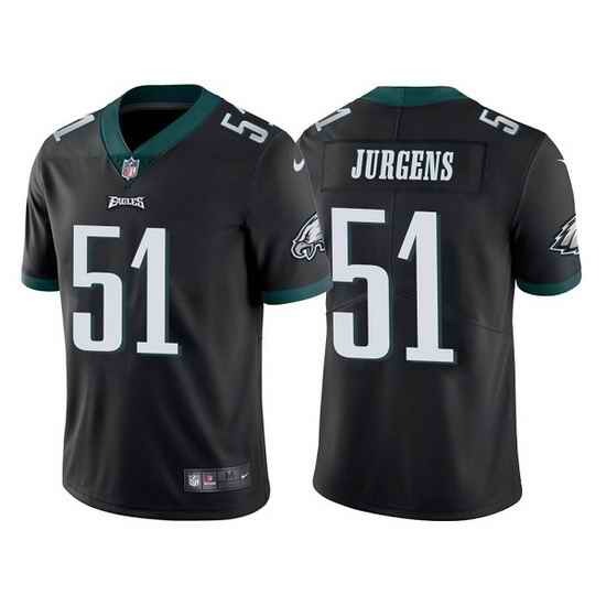 Men Philadelphia Eagles #51 Cameron Jurgens Black Vapor Untouchable Limited Stitched Jersey->philadelphia eagles->NFL Jersey