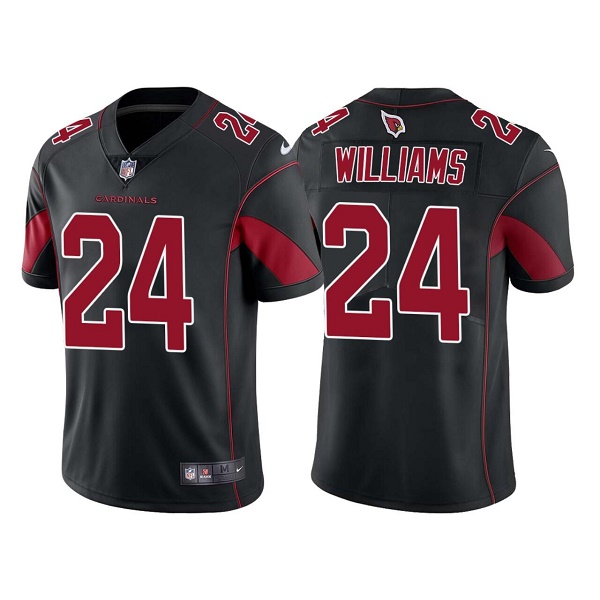 Men's Arizona Cardinals #24 Darrel Williams Black Color Rush Limited Stitched Jersey->buffalo bills->NFL Jersey