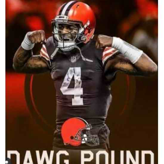 Men Nike Cleveland Browns #4 Deshaun Watson Brown Vapor Limited NFL Jersey->cleveland browns->NFL Jersey