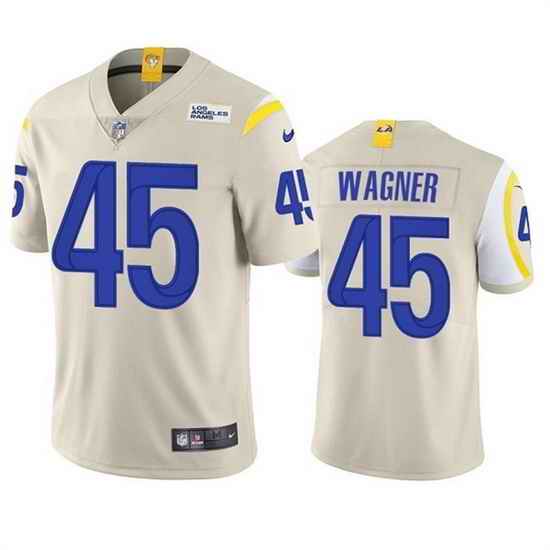 Men Los Angeles Rams #45 Bobby Wagner Bone Vapor Untouchable Limited Stitched Football Jersey->miami dolphins->NFL Jersey