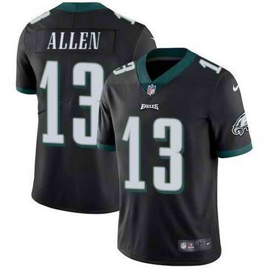 Men Philadelphia Eagles #13 Devon Allen Black Vapor Untouchable Limited Stitched Jersey->miami dolphins->NFL Jersey