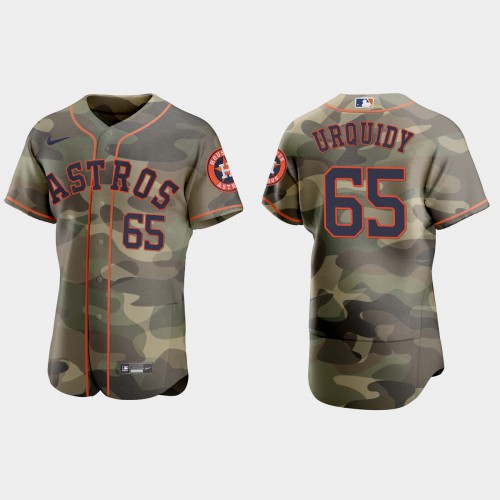 Houston Houston Astros #65 Jose Urquidy Men’s Nike 2021 Armed Forces Day Authentic MLB Jersey -Camo Men’s->houston astros->MLB Jersey