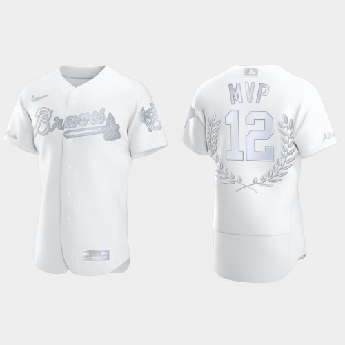 Atlanta Atlanta Braves #12 Jorge Soler Men’s Nike 2021 World Series Champions Patch MLB Authentic Player Jersey – White Men’s->atlanta braves->MLB Jersey