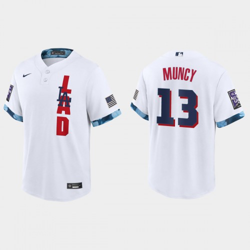 Los Angeles Los Angeles Dodgers #13 Max Muncy 2021 Mlb All Star Game Fan’s Version White Jersey Men’s->youth mlb jersey->Youth Jersey