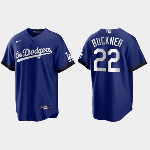 Los Angeles Los Angeles Dodgers #22 Bill Buckner Nike Men’s 2021 City Connect Game MLB Jersey Royal Men’s->youth mlb jersey->Youth Jersey