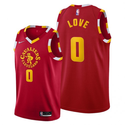 Cleveland Cleveland Cavaliers #0 Kevin Love Youth 2021-22 City Edition Red NBA Jersey Youth->women nba jersey->Women Jersey