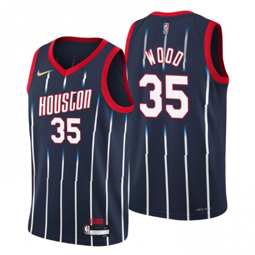 Houston Houston Rockets #35 Christian Wood Men’s Nike Navy 2021/22 Swingman NBA Jersey – City Edition Men’s->indiana pacers->NBA Jersey