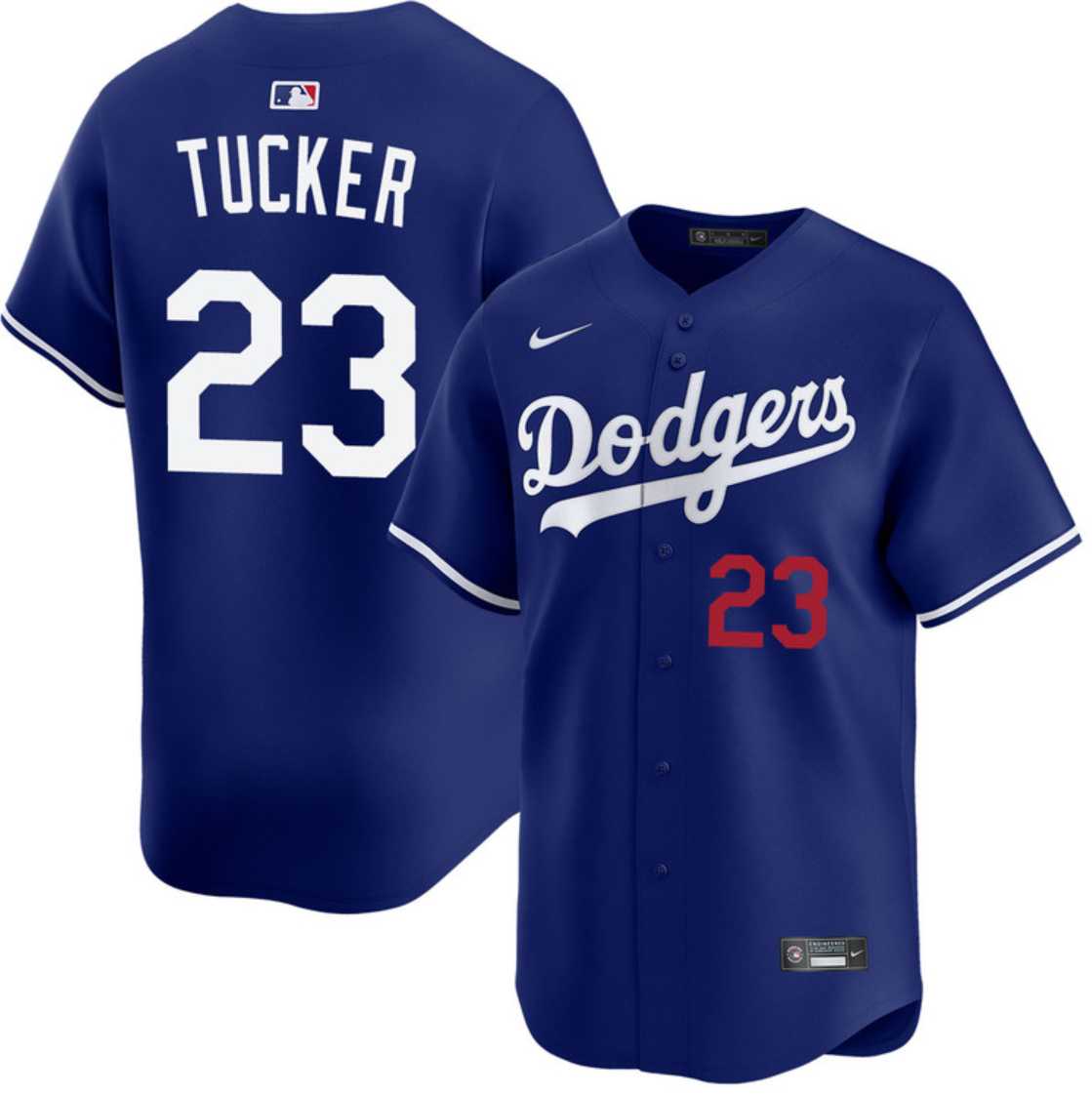 Men%27s Los Angeles Dodgers #23 Kyle Tucker Royal 2026 Limited Stitched Jersey Dzhi->arizona diamondbacks->MLB Jersey