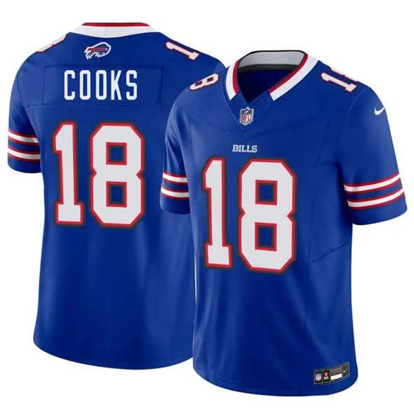 Men%27s Buffalo Bills #18 Brandin Cooks Blue 2025 F.U.S.E. Vapor Untouchable Limited Stitched Jersey Dzhi->buffalo bills->NFL Jersey
