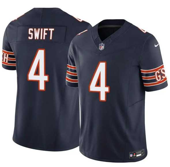 Men%27s Chicago Bears #4 D%27Andre Swift Navy 2025 F.U.S.E. Vapor Untouchable Limited Stitched Jersey Dzhi->buffalo bills->NFL Jersey