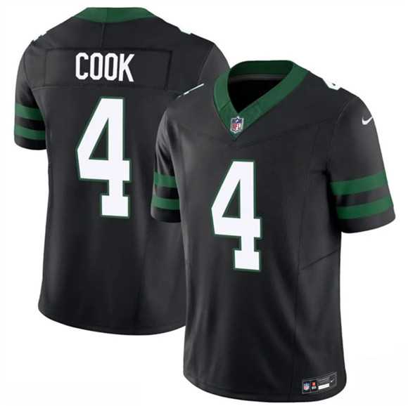 Men%27s New York Jets #4 Brady Cook Black 2025 F.U.S.E. Vapor Untouchable Limited Stitched Jersey Dzhi->new orleans saints->NFL Jersey