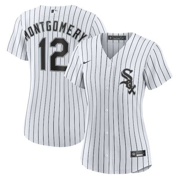 Women%27s Chicago White Sox #12 Colson Montgomery White Cool Base Stitched Jersey Dzhi->toronto blue jays->MLB Jersey