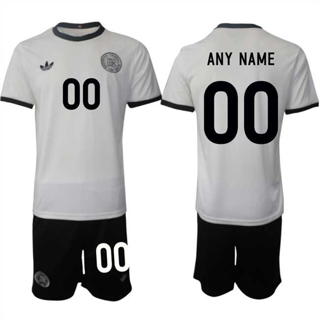Mens Germany Custom White 2025 Home Soccer Jersey Suit->->Custom Jersey