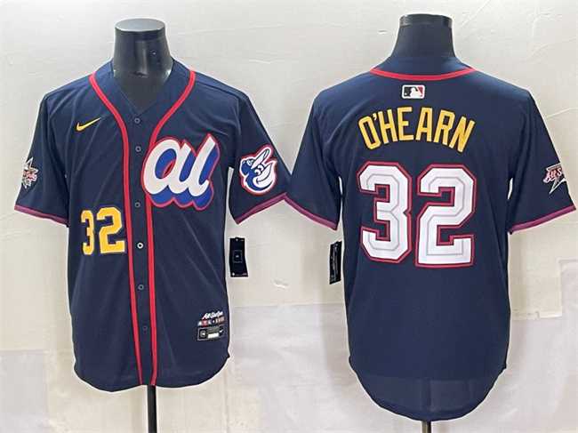 Mens American League #32 Ryan OHearn Navy 2025 All-Star Edition Limited Stitched Baseball Jersey->2025 mlb all-star->MLB Jersey