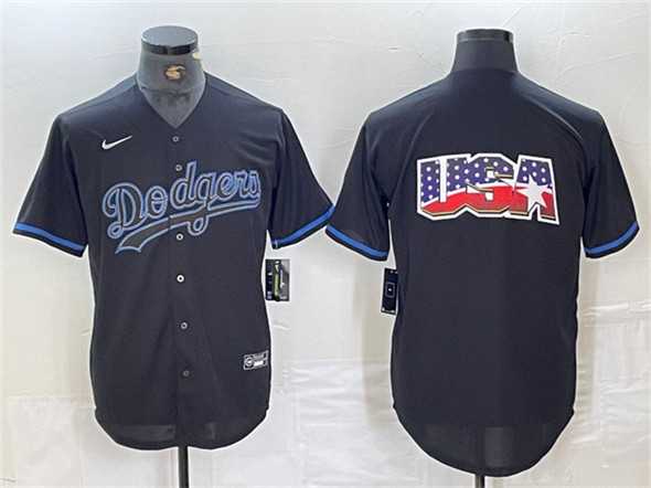 Men%27s Los Angeles Dodgers Team Big Logo Black Fashion Stitched Baseball Jerseys->miami marlins->MLB Jersey