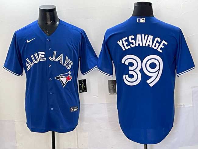Men%27s Toronto Blue Jays #39 Trey Yesavage Royal Cool Base Stitched Jersey->toronto blue jays->MLB Jersey
