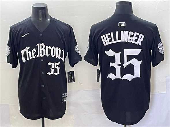 Mens New York Yankees #35 Cody Bellinger Black Gothic Legacy Edition Vapor Premier Limited Stitched Baseball Jersey->new york yankees->MLB Jersey