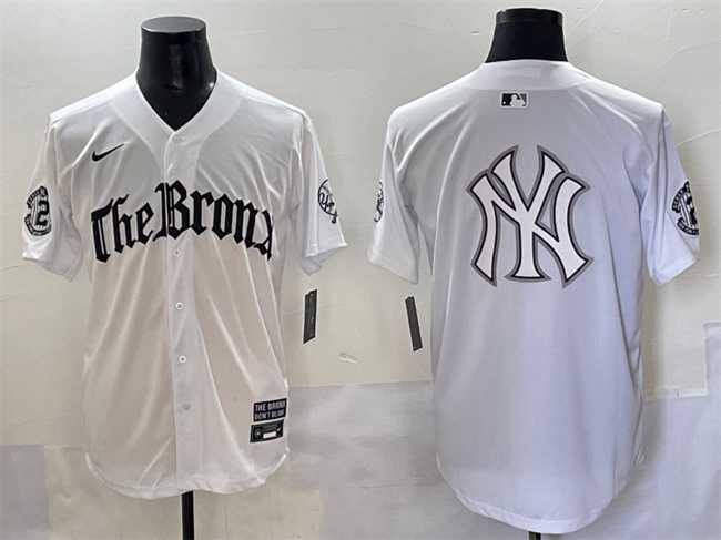 Men%27s New York Yankees Team Big Logo White %27Gothic Legacy Edition%27 Vapor Premier Limited Stitched Baseball Jerseys->oakland athletics->MLB Jersey