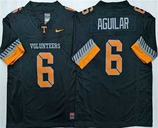 Men%27s Tennessee Volunteers #6 Joey Aguilar Limited Black 2025 College Football Jersey->tennessee volunteers->NCAA Jersey