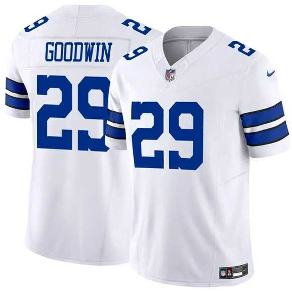Men & Women & Youth Dallas Cowboys #29 C.J. Goodwin White 2025 F.U.S.E Vapor Untouchable Limited Stitched Jersey->->