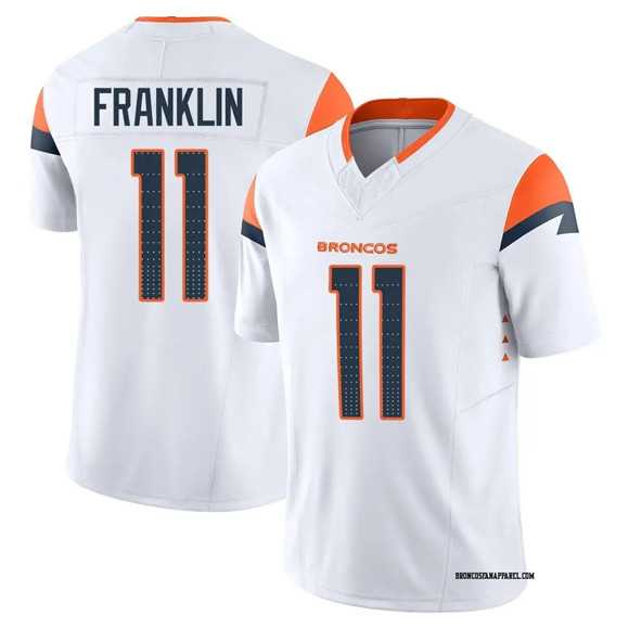 Men%27s Denver Broncos #11 Troy Franklin White 2025 F.U.S.E. Vapor Limited Stitched Jersey Dzhi->cincinnati bengals->NFL Jersey