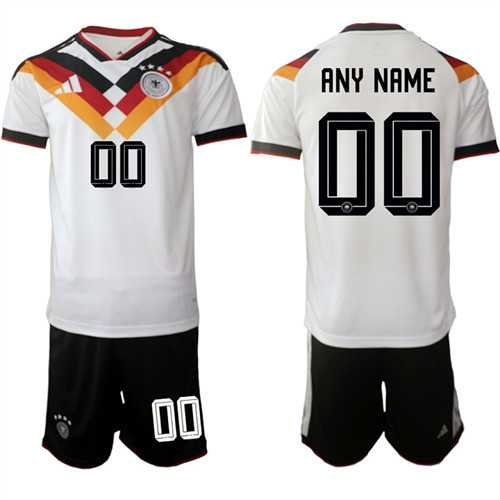 Mens Germany Custom Any Name And Number Team FIFA x World Cup 2026 Home White On Field Jersey->->Custom Jersey