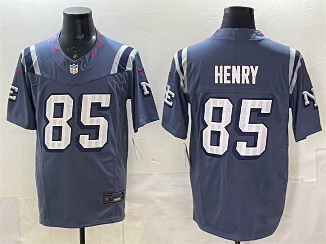 Men%27s New England Patriots #85 Hunter Henry 2025 F.U.S.E. %27Rivalries%27 Vapor Limited Stitched Jersey Dzhi->new england patriots->NFL Jersey