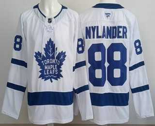 Men%27s Toronto Maple Leafs #88 William Nylander White Authentic Jersey->toronto maple leafs->NHL Jersey