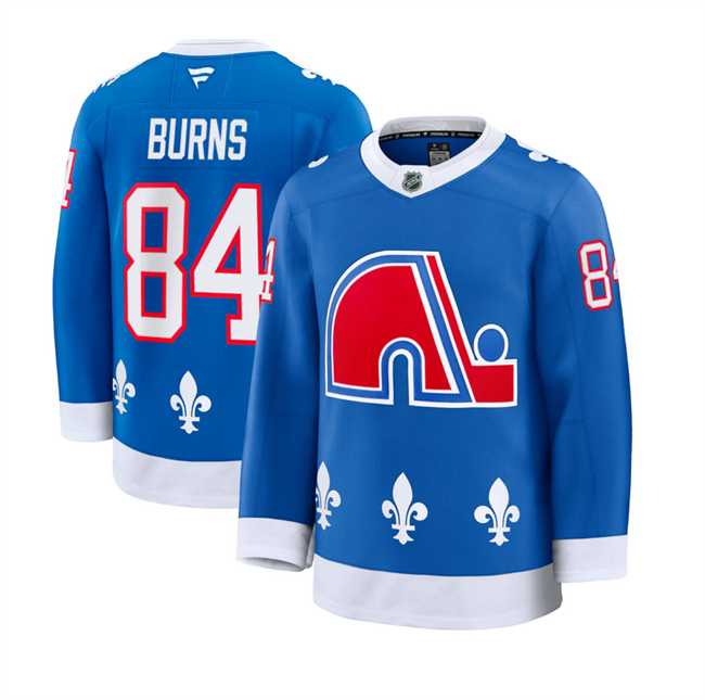 Mens Colorado Avalanche #84 Brent Burns Blue 2025 Alternate Stitched Jersey Dzhi->colorado avalanche->NHL Jersey