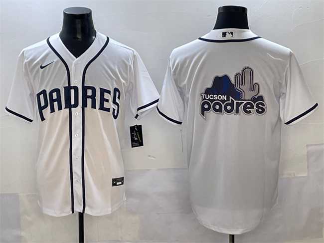 Men%27s San Diego Padres Team Big Logo White Cool Base Stitched Baseball Jersey1->san francisco giants->MLB Jersey
