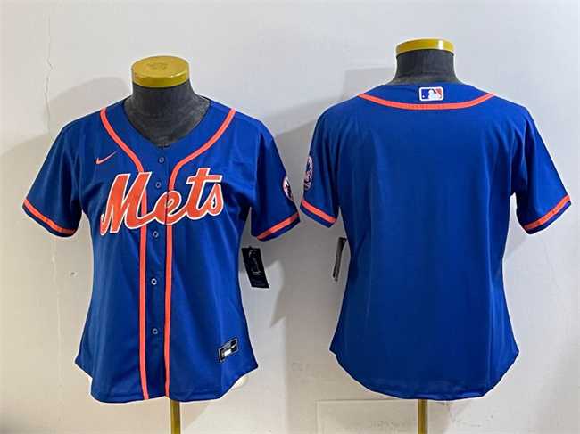 Youth New York Mets Blank Royal Cool Base Stitched Baseball Jersey->mlb youth jerseys->MLB Jersey
