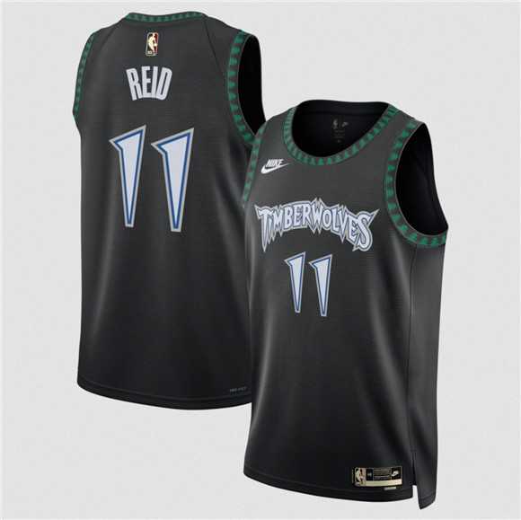 Mens Minnesota Timberwolves #11 Naz Reid Black 2025 Classic Edition Stitched Jersey Dzhi->minnesota timberwolves->NBA Jersey