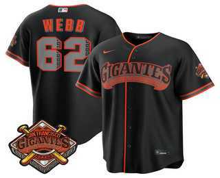 Mens San Francisco Giants #62 Wilkin Ramos Black 2026 Alternate Stadium Stitched Jersey Dzhi->san francisco giants->MLB Jersey