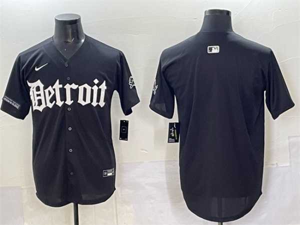 Mens Detroit Lions Blank Black Motor Gothic Edition Vapor Premier Limited Stitched Baseball Jersey->detroit lions->NFL Jersey
