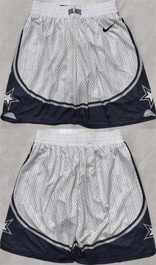 Men%27s Orlando Magic Silver 2025 City Edition Shorts(Run Small)->nba shorts->NBA Jersey