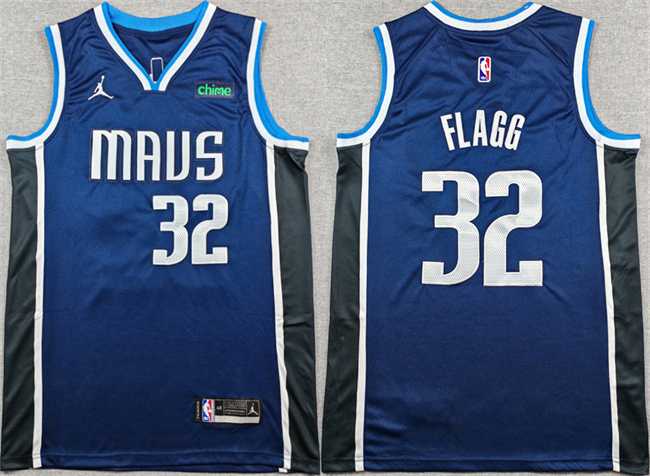 Men%27s Dallas Mavericks #32 Cooper Flagg Navy 2025 Statement Edition Stitched Basketball Jersey->dallas mavericks->NBA Jersey
