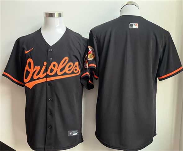 Men%27s Baltimore Orioles Blank Black 2025 Alternate Limited Stitched Jersey->pittsburgh steelers->NFL Jersey