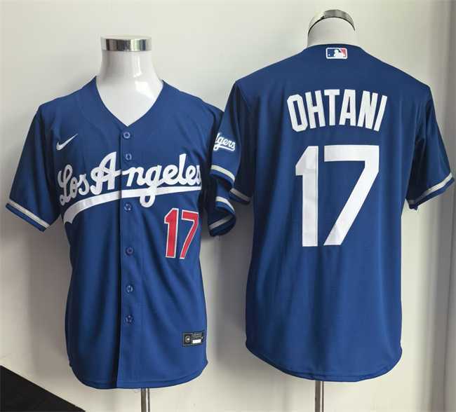 Mens Los Angeles Dodgers #17 Shohei Ohtani Royal 2026 Gold Collection Stadium Stitched Jersey->los angeles dodgers->MLB Jersey