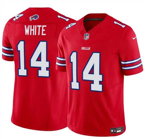 Men & Women & Youth Buffalo Bills #14 Mike White Red 2025 F.U.S.E. Vapor Untouchable Limited Stitched Jersey->buffalo bills->NFL Jersey