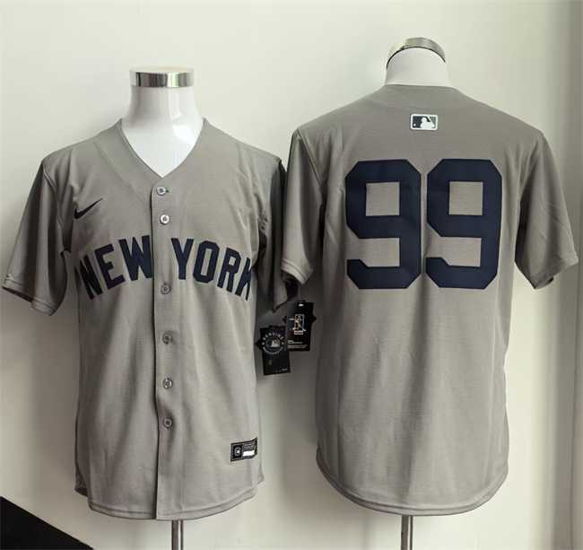 Men%27s New York Yankees #99 Aaron Judge Grey 2026 Limited Stitched Jersey->philadelphia phillies->MLB Jersey