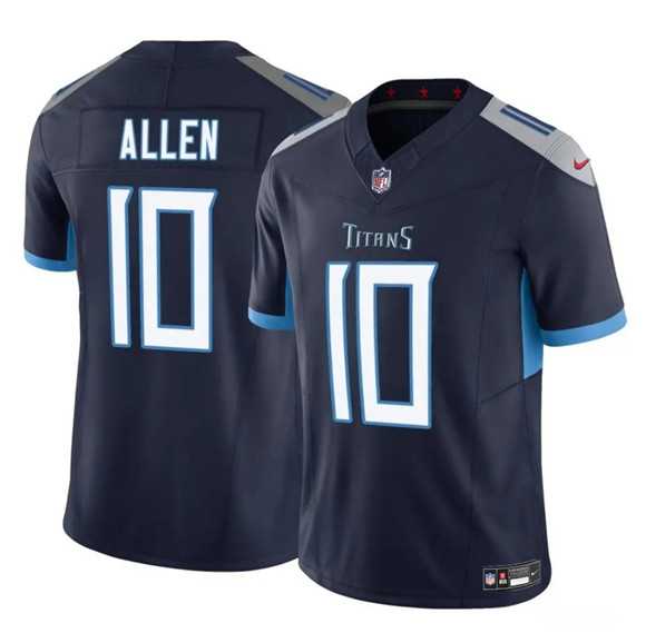 Men & Women & Youth Tennessee Titans #10 Brandon Allen Navy 2025 F.U.S.E. Vapor Limited Stitched Jersey->tampa bay buccaneers->NFL Jersey
