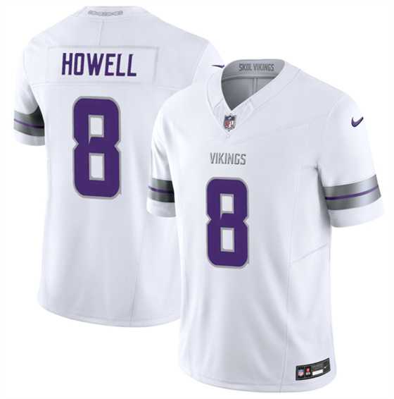 Men & Women & Youth Minnesota Vikings #8 Sam Howell White 2025 F.U.S.E. Winter Warrior Limited Stitched Jersey->minnesota vikings->NFL Jersey