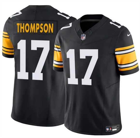 Men & Women & Youth Pittsburgh Steelers #17 Skylar Thompson Black 2025 F.U.S.E. Alternate Vapor Limited Stitched Jersey->pittsburgh steelers->NFL Jersey