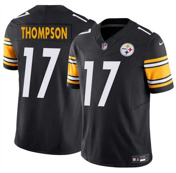 Men & Women & Youth Pittsburgh Steelers #17 Skylar Thompson Black 2025 F.U.S.E. Vapor Untouchable Limited Stitched Jersey->seattle seahawks->NFL Jersey