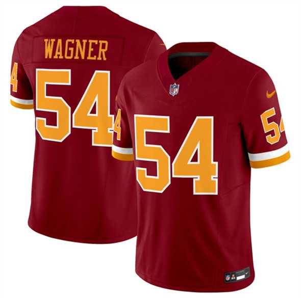 Men & Women & Youth Washington Commanders #54 Bobby Wagner Burgundy 2025 F.U.S.E. Throwback Limited Stitched Jersey->washington commanders->NFL Jersey