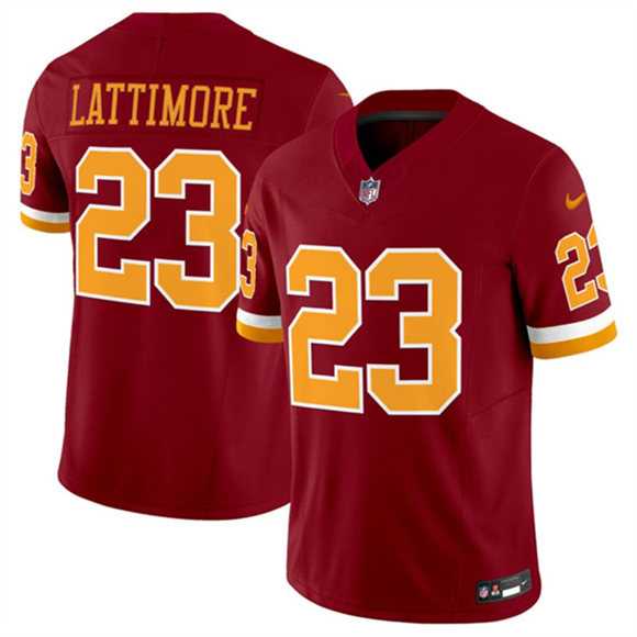Men & Women & Youth Washington Commanders #23 Marshon Lattimore Burgundy 2025 F.U.S.E. Throwback Limited Stitched Jersey->washington commanders->NFL Jersey
