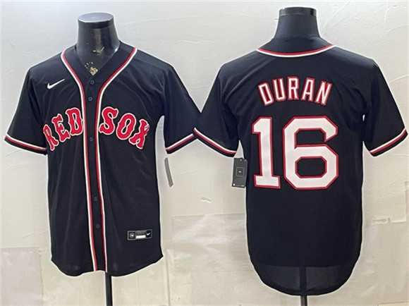 Men%27s Boston Red Sox #16 Jarren Duran 2026 Fashion Replica Black Out Stitched Jersey->baltimore orioles->MLB Jersey